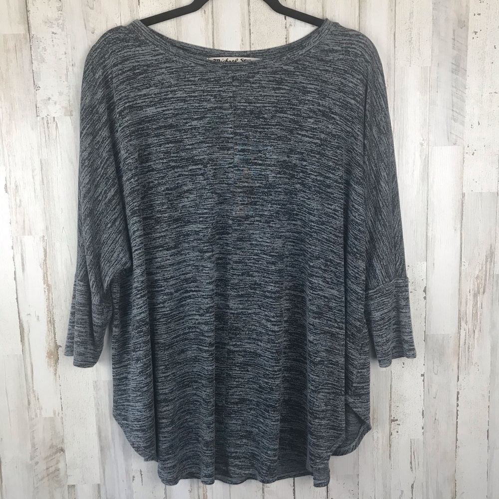 Michael Stars Dolman Sleeve Oversized Top One Size